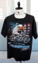Let The Freedom Ride Mens Vintage American Motorcycle T-Shirt Size 2XL, снимка 1