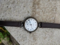 Стар швейцарски сребърен часовник!, снимка 10