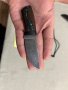 Нож ръчна изработка дамаск - дерач, снимка 7