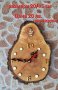 Часовници произведени от дървени шайби. , снимка 11