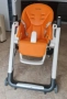 Италианско детско столче за хранене Peg Perego Siesta с чисто нова кожена тапицерия, снимка 2