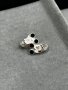 Сребърни обеци с Мики Маус, снимка 1 - Обеци - 43894662