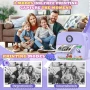 Нова Детска камера с моментен печат 1080P + 32GB + игри (лилава) за деца, снимка 7