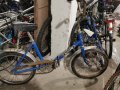 Стар сгъваем велосипед за реставрация