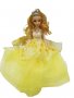 Кукла Ahelos, Принцеса, Жълта рокля, Без кутия, 39 см., снимка 1 - Кукли - 38458736