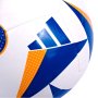 Футболна топка ADIDAS euro 2024, Реплика, Бял-син, Размер 5 , снимка 3