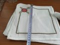 Текстилни салфетки ръчна бродерия , снимка 3