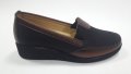 Дамски обувки VANETTI -ОРТОПЕДИЧНИ,черни с кафяви мотиви модел 113290, снимка 10