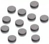 25 бр Кръгли Магнити магнитчета черни за арт декорация крафт ръчна изработка, снимка 2