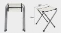 Сгъваема преносима алуминиева къмпинг маса + 4 стола или без столове, снимка 6
