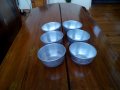 Стари алуминиеви купи за крем карамел #2, снимка 1