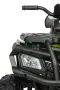 Акумулаторен детски Quad 24V, 4x4, Музикален модул с Bluetooth и USB | Ева Гуми, Зелен, снимка 7