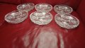 Кристални чинийки за ордьоври, мезета – 7 бр , снимка 3