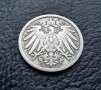 Стара монета 5 пфенига 1908 г. буква  F - Германия -топ цена !, снимка 1 - Нумизматика и бонистика - 39779148