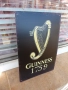 Метална табела бира Guinness Гинес тъмна ирландска реклама лира черна бирария пъб наливна бутилка ке, снимка 2