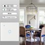 Wi FI сензорен интелигентен превключвател за осветление eWeLink, Alexa, Google Home, снимка 7