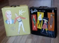 Куфарчета-гардероби за кукли Барби и Кен от 60-те, Barbie, снимка 1