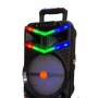 Преносима безжична тонколона с мощен звук и LED ефекти WSJAR E8131W, снимка 3