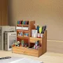 Функционален Дървен органайзер за Бюро, снимка 2