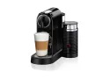 Кафемашина с капсули Nespresso CitiZ & Milk Black D122-EU-WH-NE, 19 bar, 1720 W, снимка 1