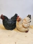 Декоративна кокошка от полирезин, снимка 4