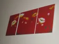 3 бр. картини "Макове", снимка 2