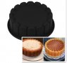 кръг Charlotte бишкоти странично силиконова форма молд направа на десерти сладкиши кекс торта тава, снимка 2