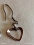 Романтични висящи сребърни обеци във формата на сърце ❤️ стил и елегантност 48089, снимка 7