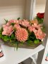 Кашпи с керамични цветя големи, снимка 1 - Други стоки за дома - 43820759