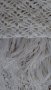 Красив и ефектен плетен шал-наметка, нов, много голям, снимка 2