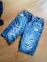 Детски дънкови панталони , снимка 1 - Детски къси панталони - 36905658