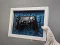 Dualshock 4 контролер в рамка с епоксидна смола, снимка 7