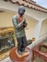 Чудесна антикварна колекционерска холандска фигура статуетка музикант , снимка 4