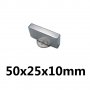 50x25x10mm МАГНИТ-40кг. неодимов N52, Neodymium magnet NdFeB magnit, снимка 3