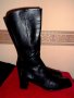 Естествена Кожа, Високи ботуши, 39-ти номер. Код 745, снимка 2