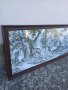 Голямо порцеланово пано на ловна тематика Mosa Holland антика уникат , снимка 8