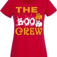 Дамска тениска The Boo Crew 2,Halloween,Хелоуин,Празник,Забавление,Изненада,Обичаи,, снимка 3 - Тениски - 38144187