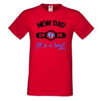 Мъжка тениска New DAD 2019 boy, снимка 3 - Тениски - 33245830