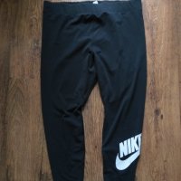 Nike Essential High-Waisted Leggings Plus Size - страхотен дамски клин 2ХЛ, снимка 6 - Клинове - 40738747