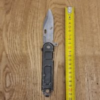 Сгъваем нож BOKER от първата серия редкаж метални черени, снимка 2 - Антикварни и старинни предмети - 44120291