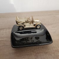 Колекционерска миниатюрна кола 1904 SPYKER-пепелник, снимка 2 - Антикварни и старинни предмети - 28107209