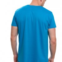Нова мъжка синя тениска с трансферен печат Черно море - България, снимка 10 - Тениски - 28222259