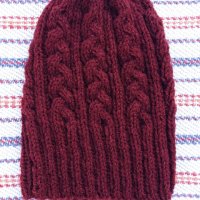 Комплект Плетени шапки ,,Семейство", снимка 4 - Шапки - 27949548