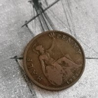 Монета - Великобритания - 1/2 (половин) пени | 1926г., снимка 1 - Нумизматика и бонистика - 38965385