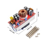 ANIMABG Повишаващ инвертор DC/DC 1800W, Вход от 12V до 90V, 40A, снимка 4 - Друга електроника - 43823731