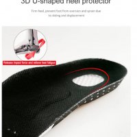 Силиконови стелки за обувки мъже жени Ортопедична опора за крака стелка за  обувки плантарен про , снимка 4 - Спортна екипировка - 35210405