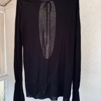 Тънка блуза JELO интересен модел, снимка 1 - Блузи с дълъг ръкав и пуловери - 36956852