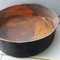 стара голяма тава за печене на агнета, лютеница и др. , снимка 14 - Колекции - 43285372