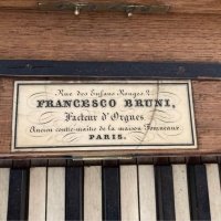продавам старинен мини орган, снимка 2 - Други ценни предмети - 35454088