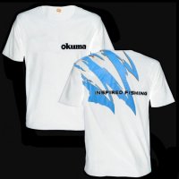 Мъжка тениска Okuma Inspired Fishing, снимка 1 - Тениски - 40574146
